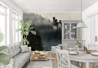 Enigmatic Stone Citadel Wall Mural