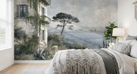 Mediterranean Coastal Haven Wall Mural
