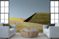 Abstract Geometric Meadow Wall Mural