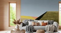Abstract Geometric Meadow Wall Mural
