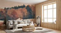 Rustic Autumnal Barn Countryside Wall Mural