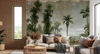 Aged Tropical Forest Landscape Wall Mural