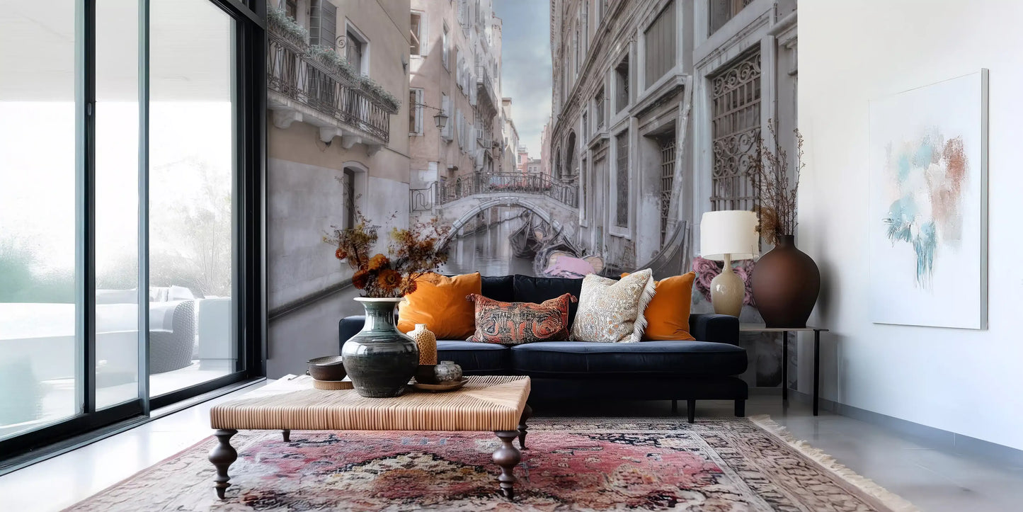 Italian Morning Reflections Wall Mural