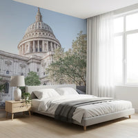 London Skyline Architectural Landmark Wall Mural