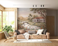 Whispering Garden Estate Wall Mural