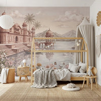 The Swan Lake Palace Wall Mural