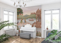 The Royal Lotus Pavilion Wall Mural