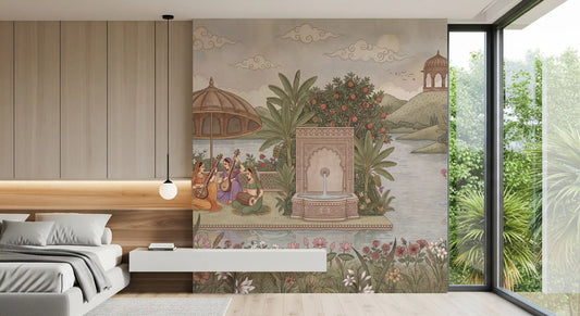 The Enchanted Garden of Raag Wall Mural