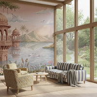 The Swan Lake Pavilion Wall Mural