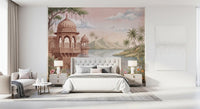 The Swan Lake Pavilion Wall Mural