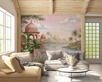 The Swan Lake Pavilion Wall Mural