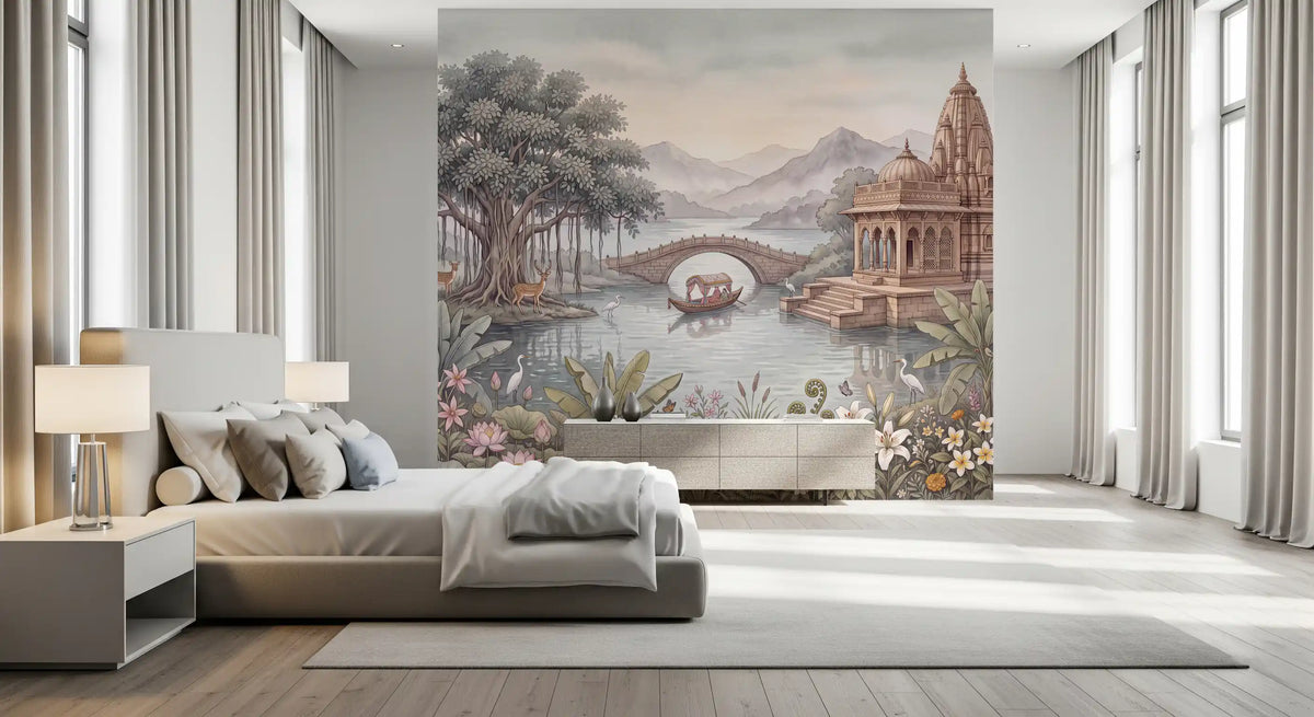 Celestial Palace Garden Wall Mural