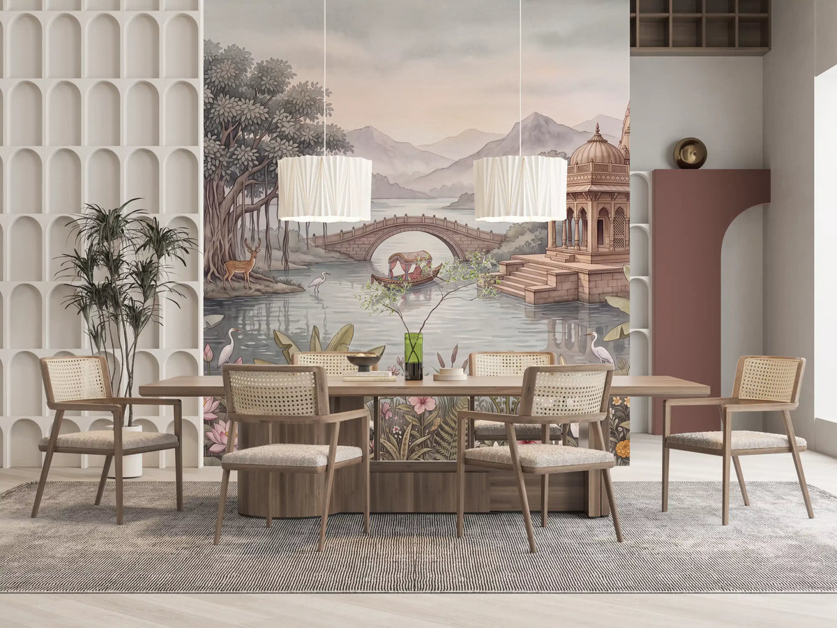 Celestial Palace Garden Wall Mural