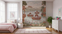 Pichwai Lake Reverie Wall Mural