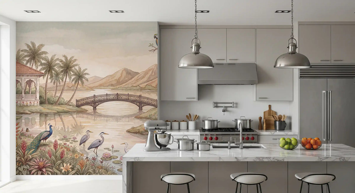 Jheel Kinara Wall Mural