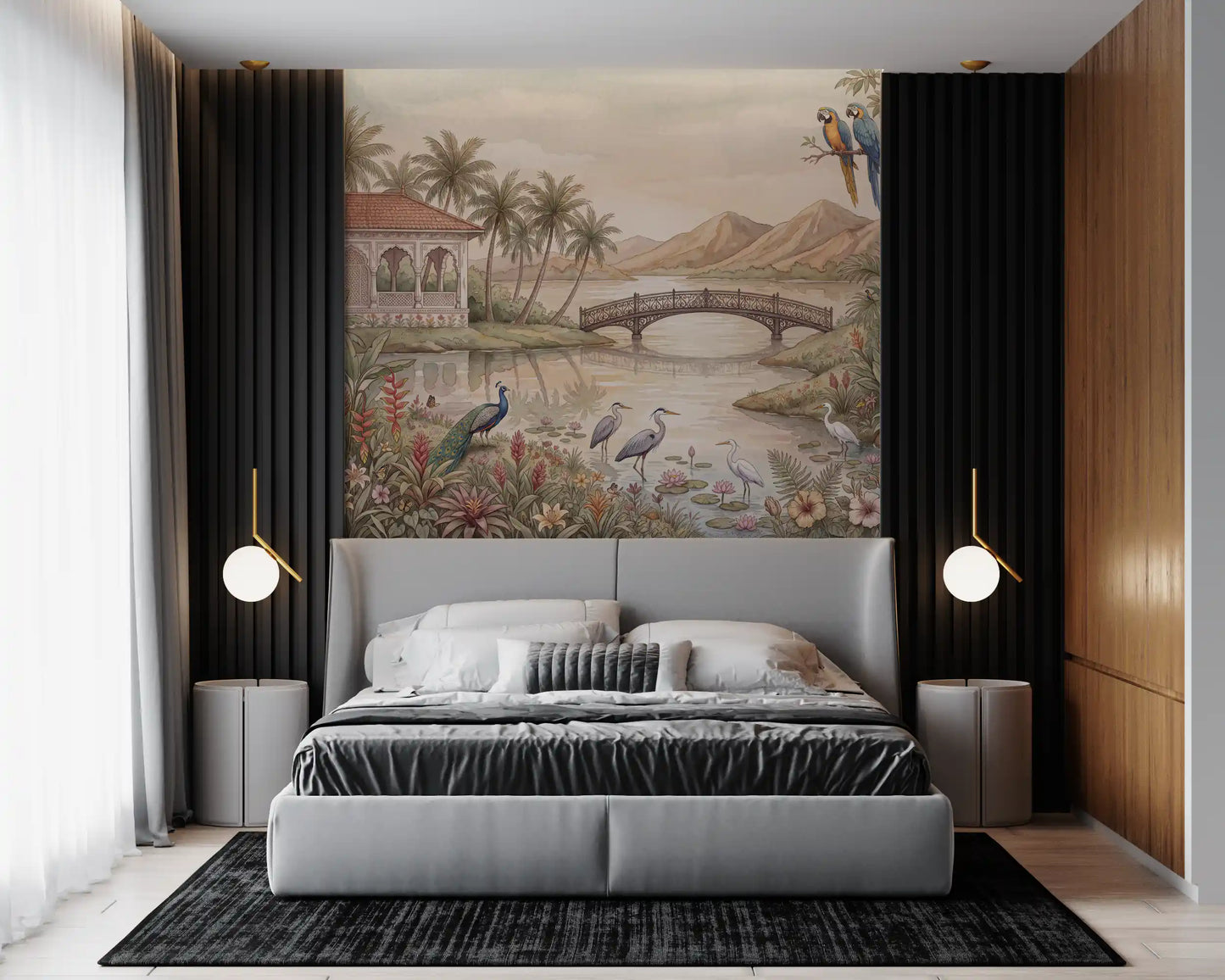 Jheel Kinara Wall Mural