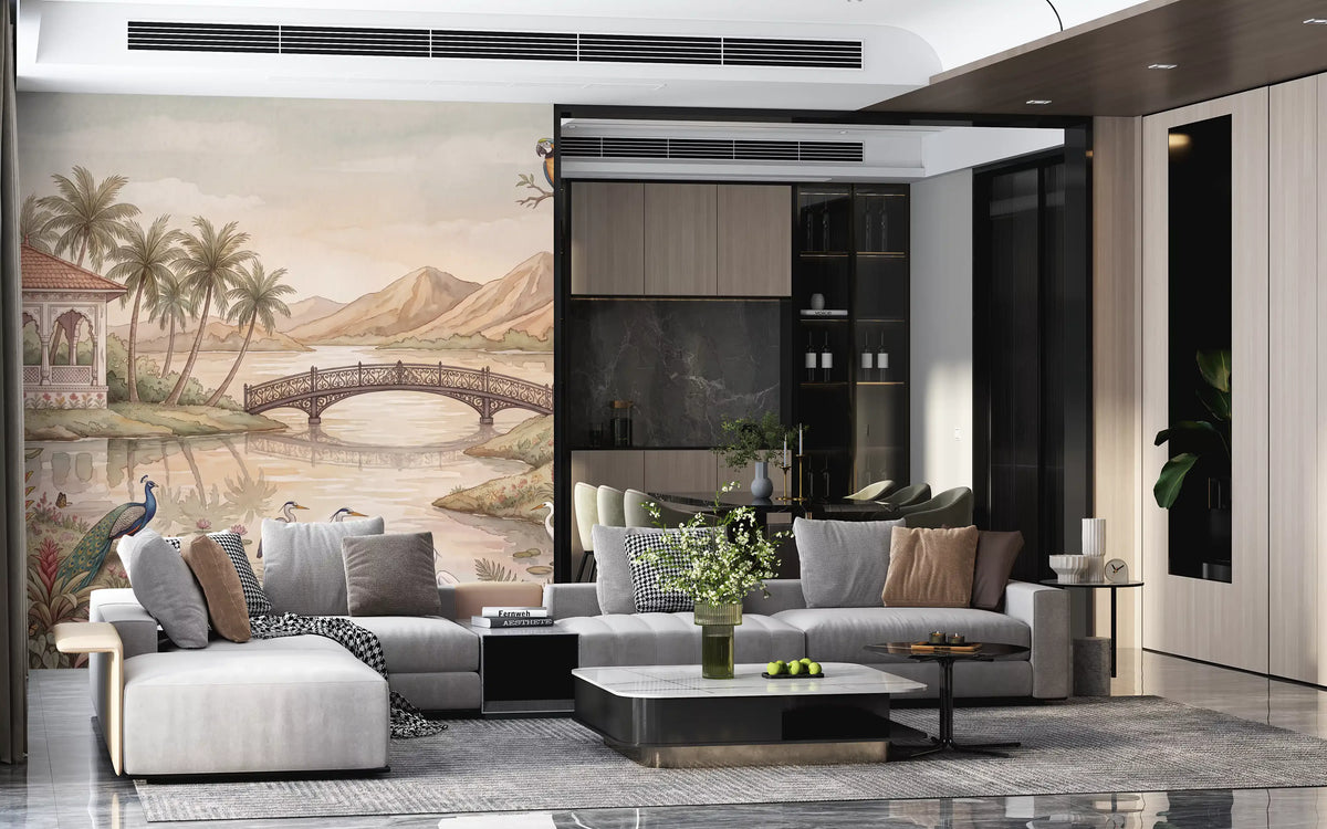 Jheel Kinara Wall Mural