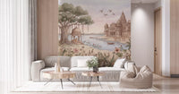 Pavitra Sarovar Wall Mural