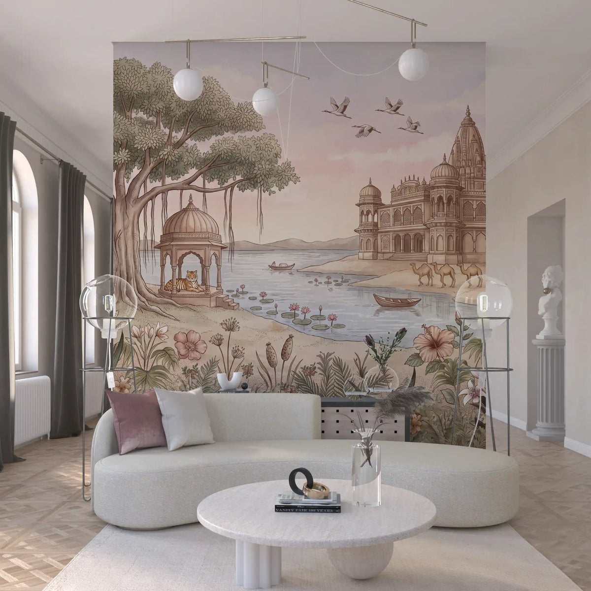 Pavitra Sarovar Wall Mural