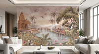 Gaja Ghat Wall Mural