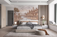 Rajputana River Palace Wall Mural