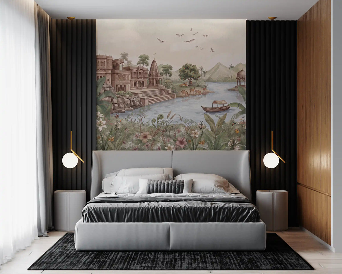 Haveli Ghat Wall Mural