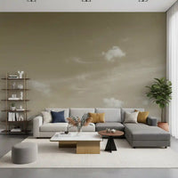 Muted Clouds Ethereal Horizon Wall Mural