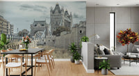 Gothic Stone Bridge Heritage View Wall Mural