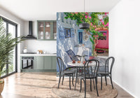 Mediterranean Courtyard Retreat Wall Mural