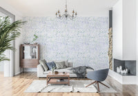Ethereal Blue and Green Watercolor Wash Wallpaper⁠