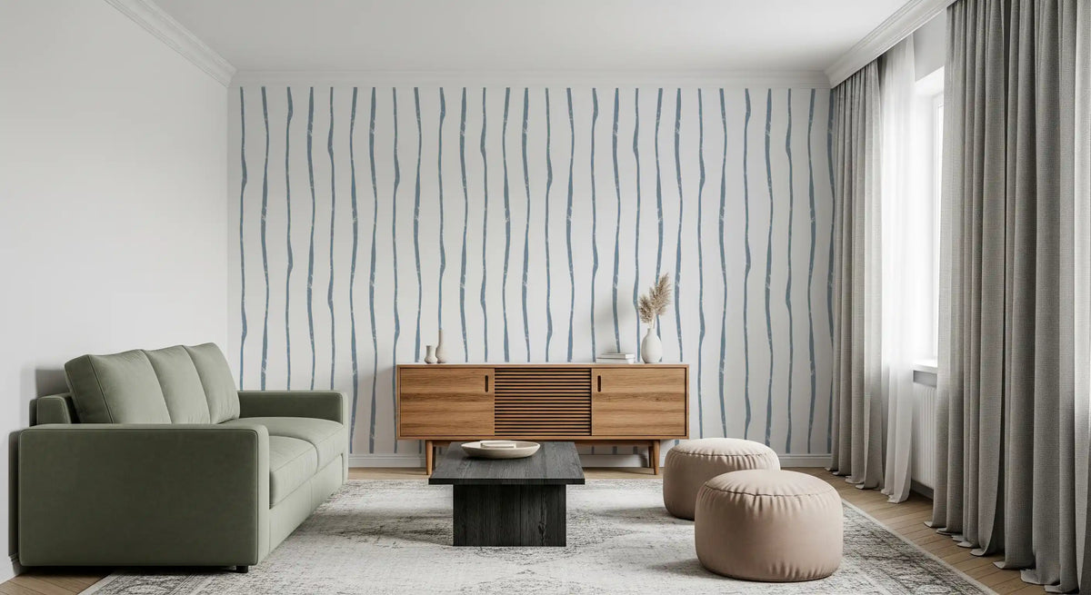 Modern Grey Vertical Textures Wallpaper⁠