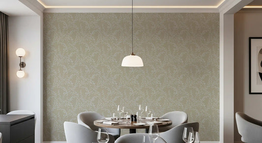 Woven Willow Botanical Trail Wallpaper⁠