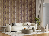 Neutral Brushstroke Vertical Stripes Wallpaper⁠