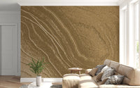Minimalist Sandstone Flow Wall Mural