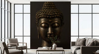 Minimalist Bronze Enlightenment Wall Mural