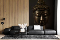 Minimalist Bronze Enlightenment Wall Mural