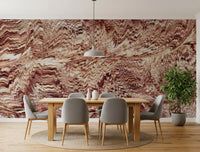 Textured Ochre Sand Dunes Wall Mural