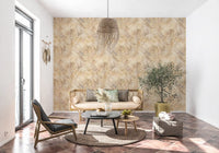 Rustic Earth Tones Abstract Wallpaper⁠