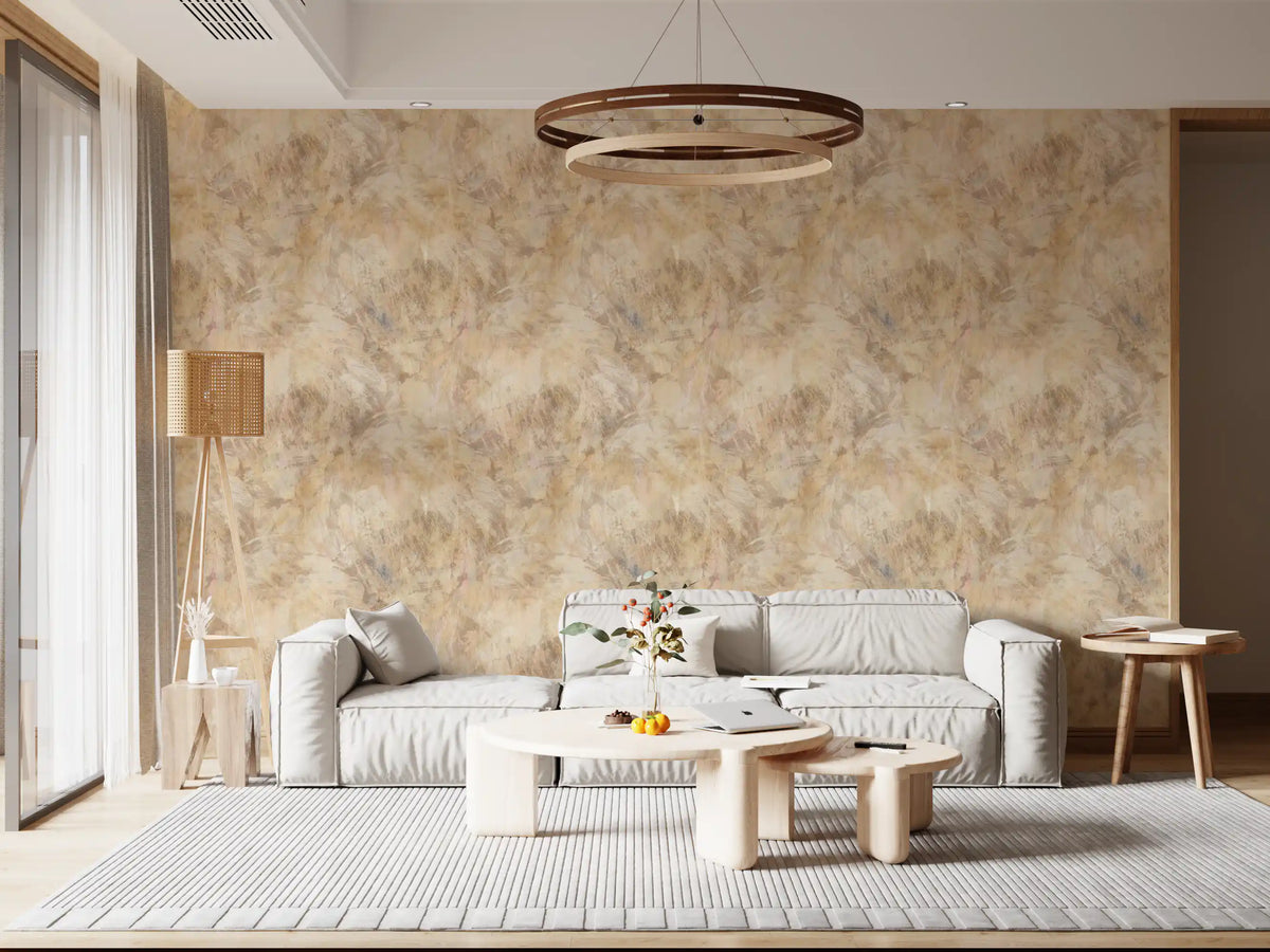 Rustic Earth Tones Abstract Wallpaper⁠