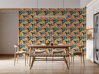 Abstract Polygons and Shapes Wallpaper⁠
