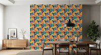 Abstract Polygons and Shapes Wallpaper⁠