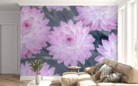Watercolor Bloom Pastel Harmony Wall Mural