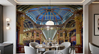 Victorian London Market Architectural Panorama Wall Mural