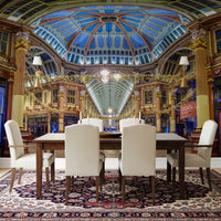 Victorian London Market Architectural Panorama Wall Mural
