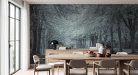 Serene Forest Canopy Path Wall Mural