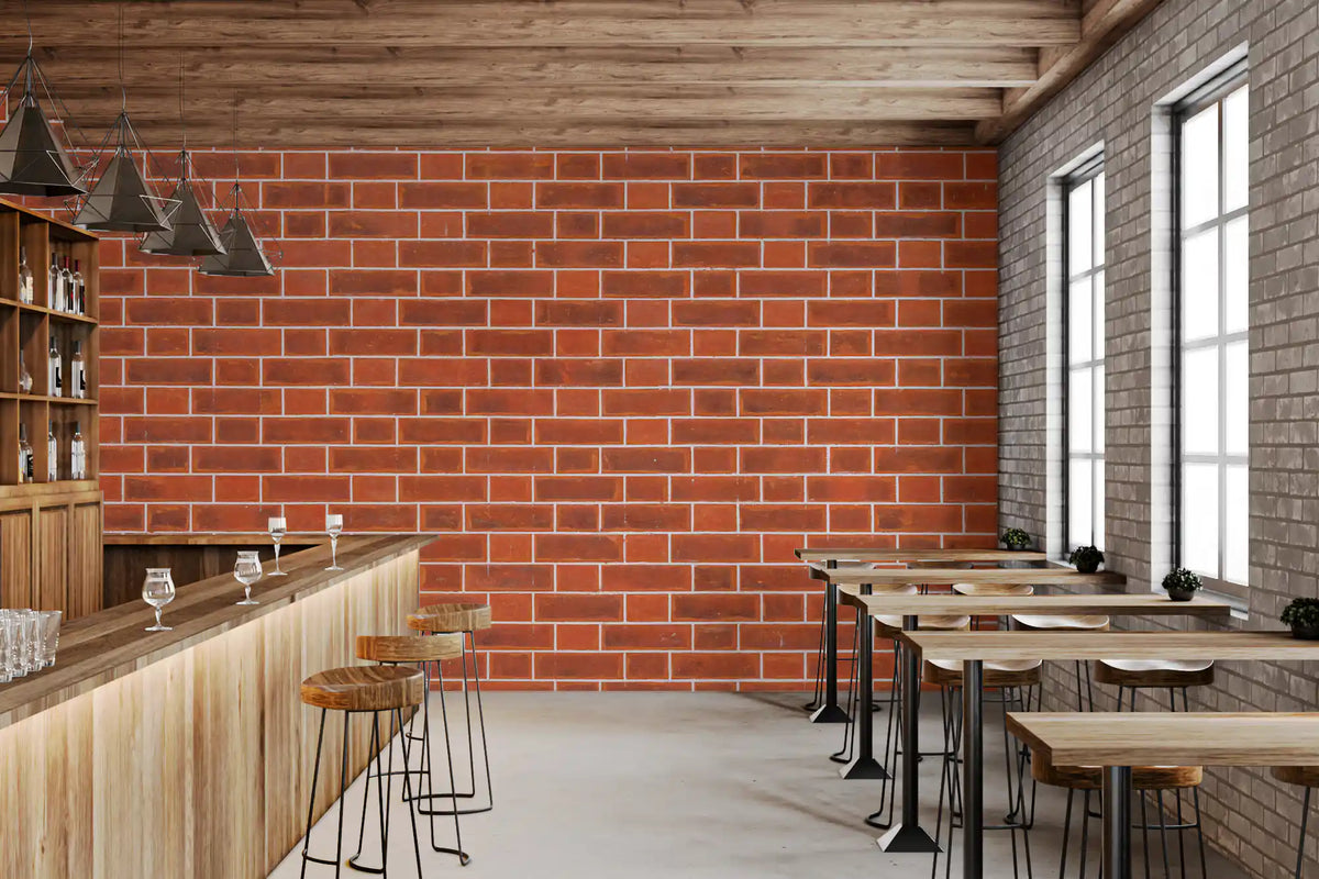 Urban Loft Exposed Masonry Wall Mural