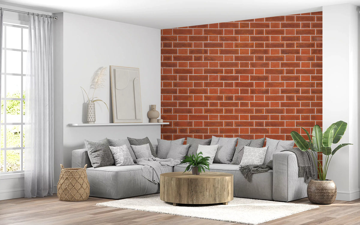 Urban Loft Exposed Masonry Wall Mural