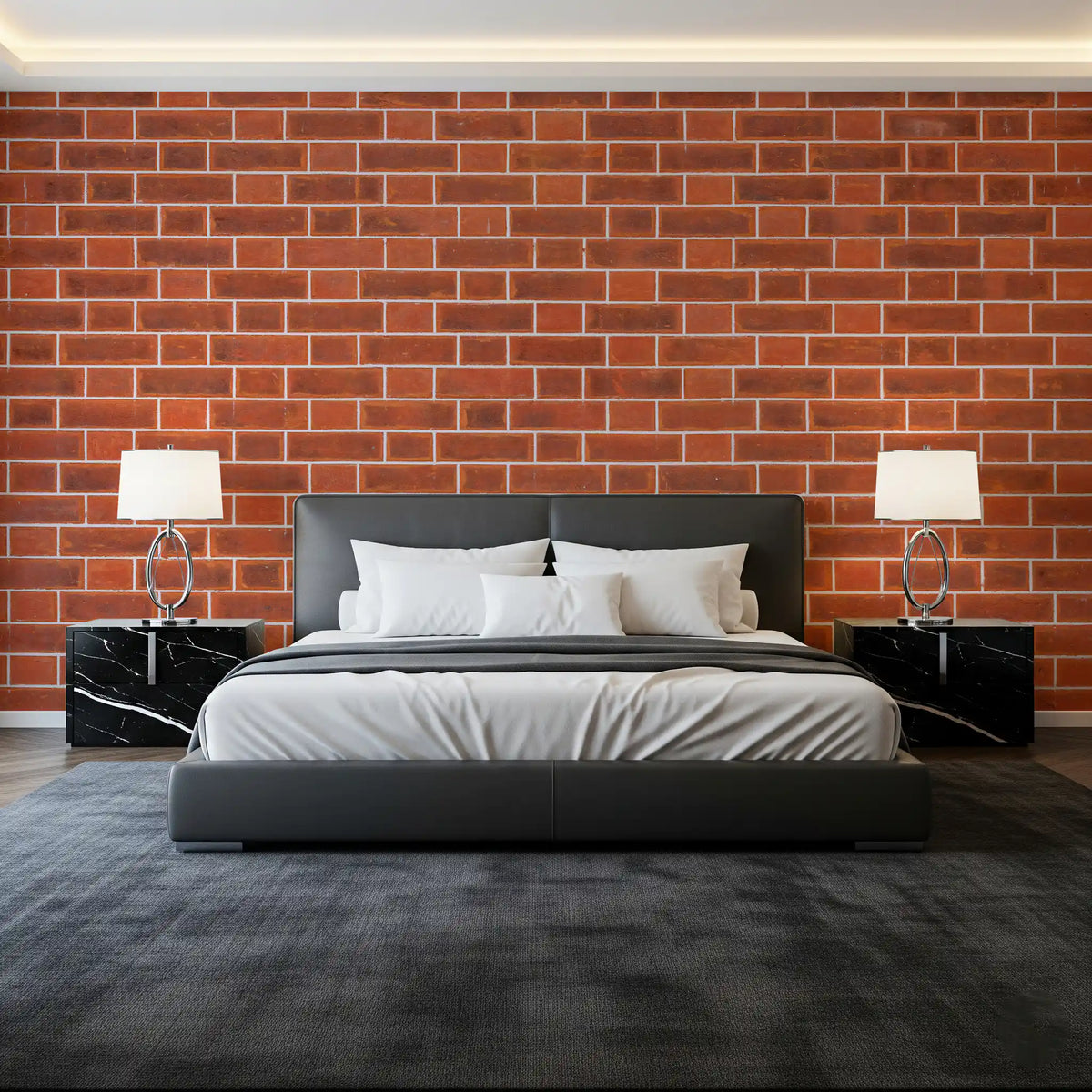 Urban Loft Exposed Masonry Wall Mural