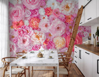 Summer Garden Petal Symphony Wall Mural