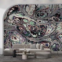 Mystic Marble Abstract Organic Flow Wall Mural